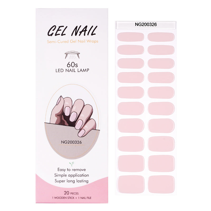 MeoMagic 14-145 Autocollants gels pour ongles - 20 pièces