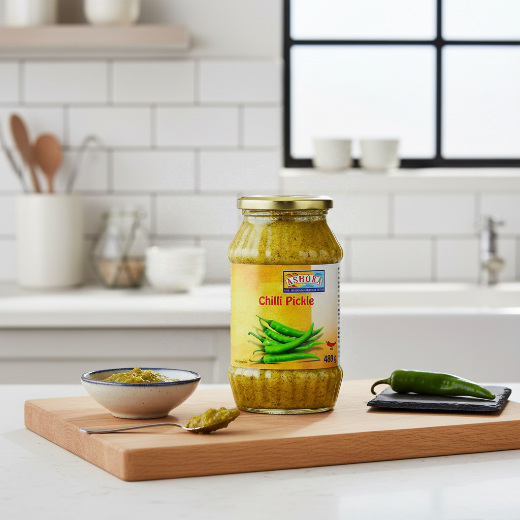 ASHOKA Pickle au piment 480 g