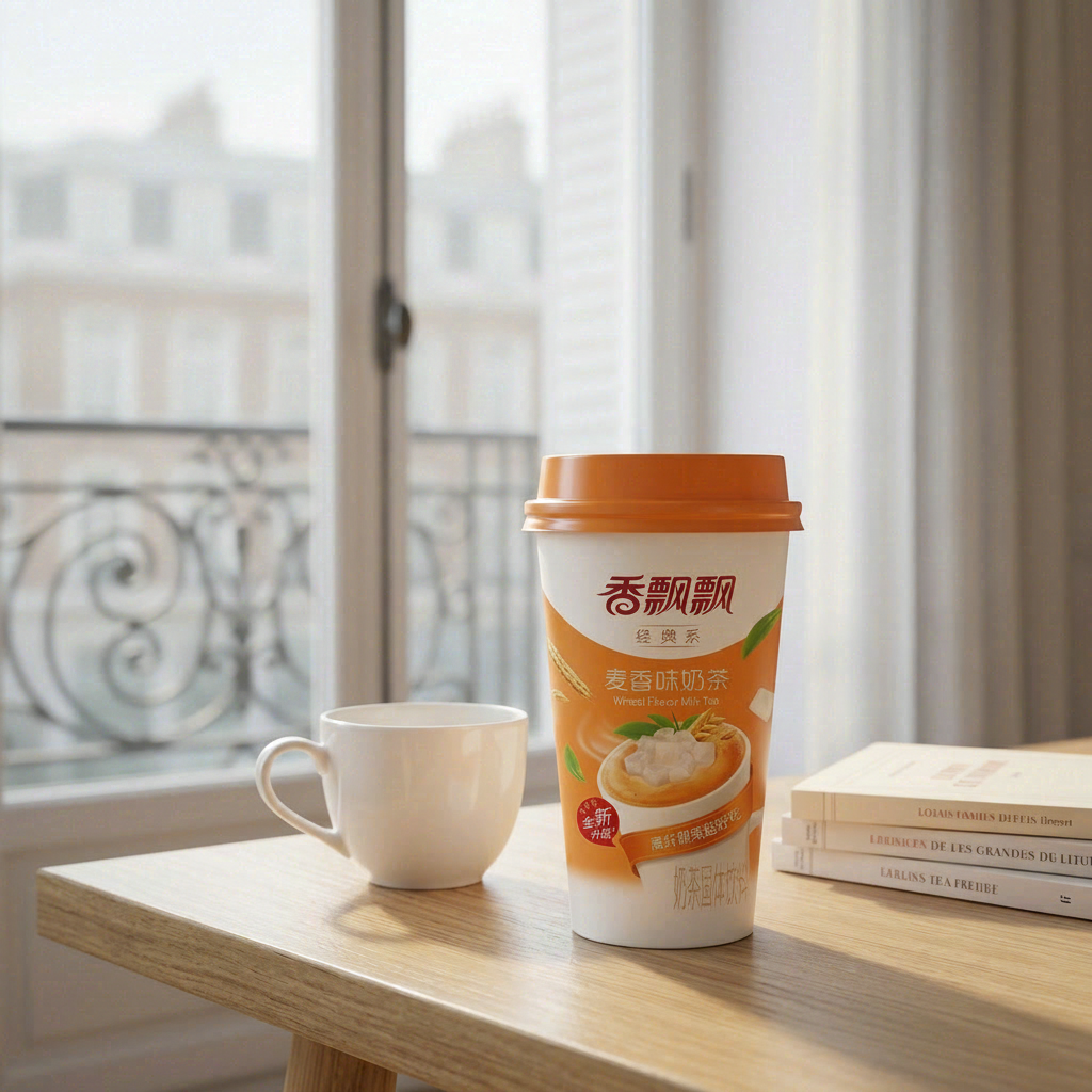 Senpure Xiang Piao Piao Thé au lait classique saveur blé 80 g