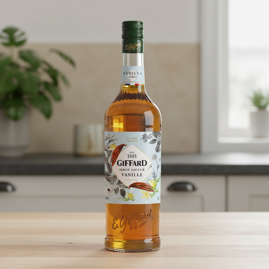 GIFFARD Sirop saveur vanille - 1 L