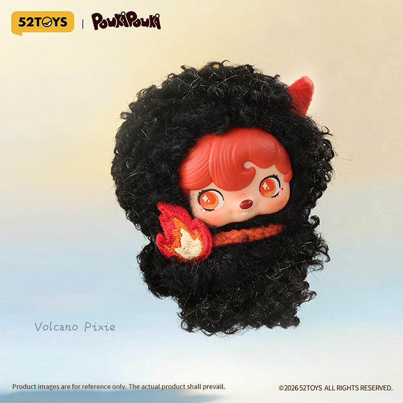 52TOYS POUKAPOUKA Boîte Mystère Peluche Vinyle Esprit Céleste Pendentif de Collection Tendance & Ornement de Poupée Une Figurine Aléatoire par Commande