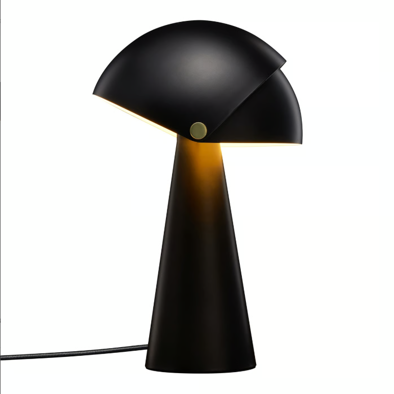 Lampe à poser ALIGN métal noir IP20 E27 - DFTP, Intérieur