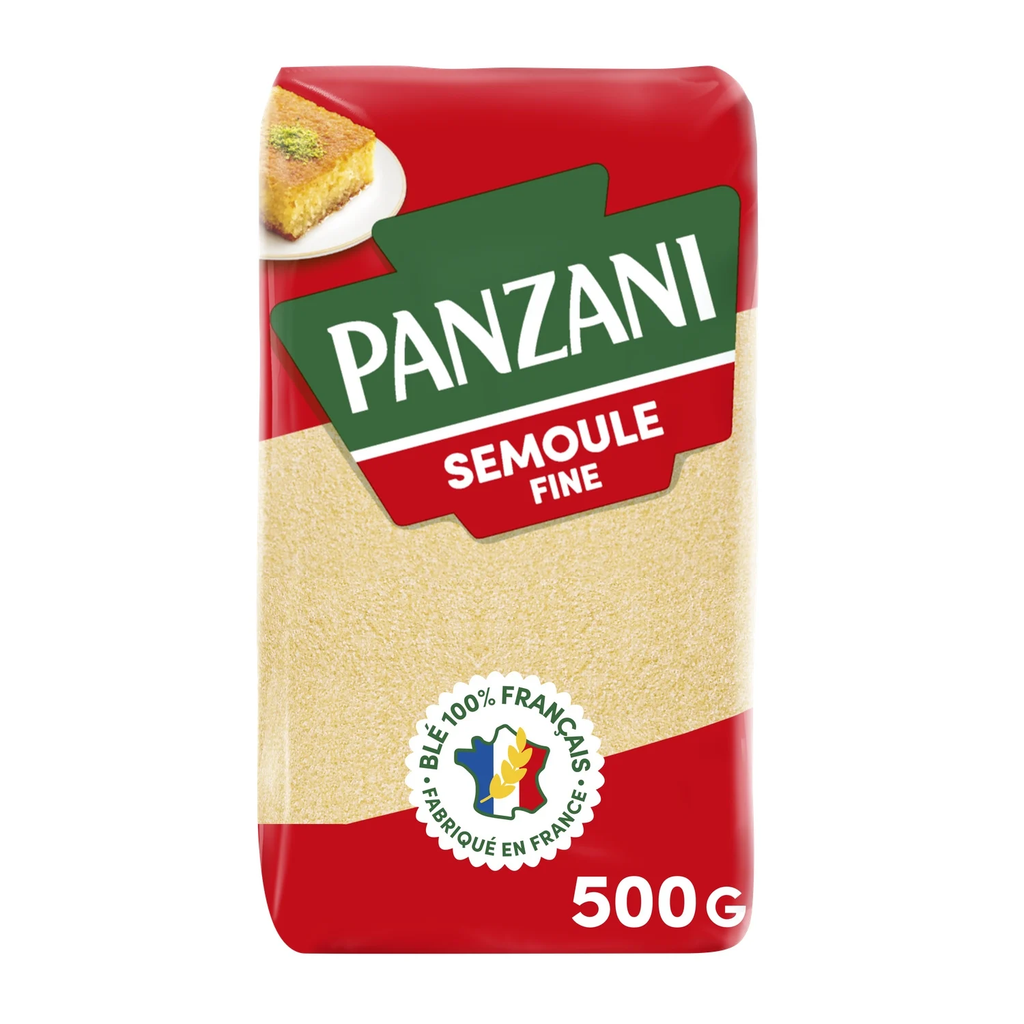 PANZANI Semoule fine - 500 g
