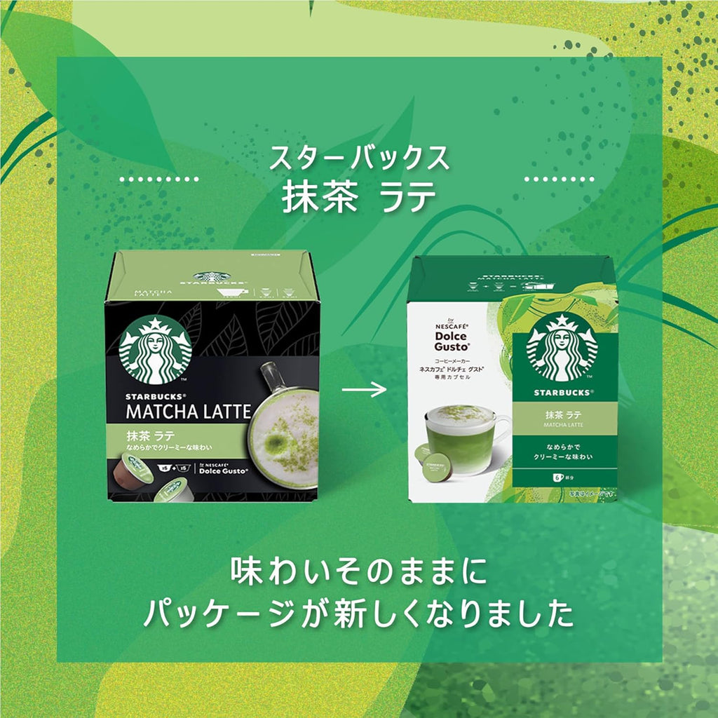 Nestlé NESCAFE Dolce Gusto SB Latte au matcha 6 pièces