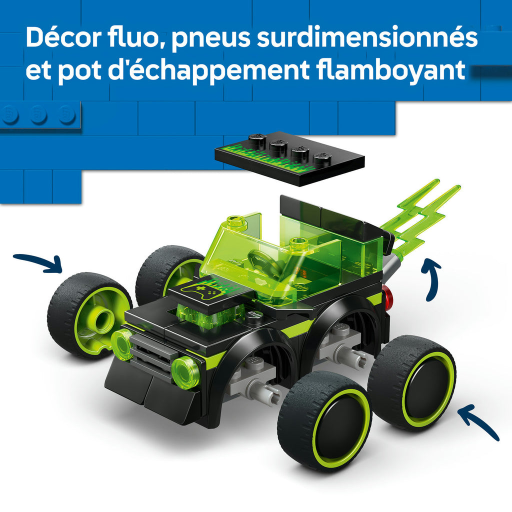 LEGO City 60484 Véhicules - La voiture de course de jeu vidéo