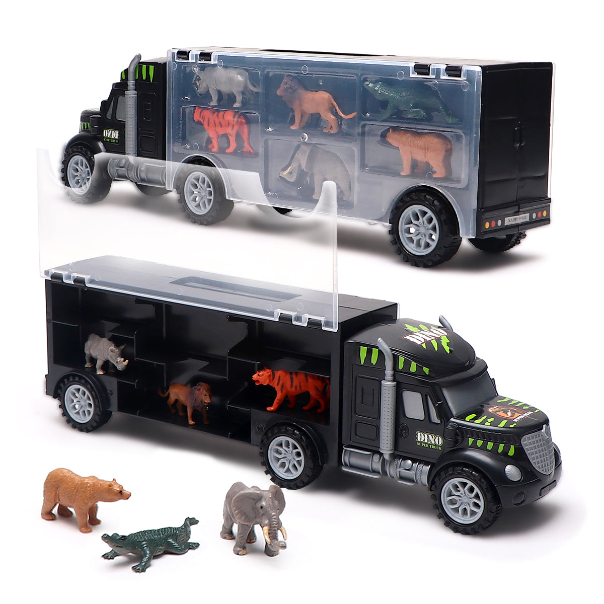 Mini-tracteur de transport d’animaux (avec fonctions de rangement et de scène)