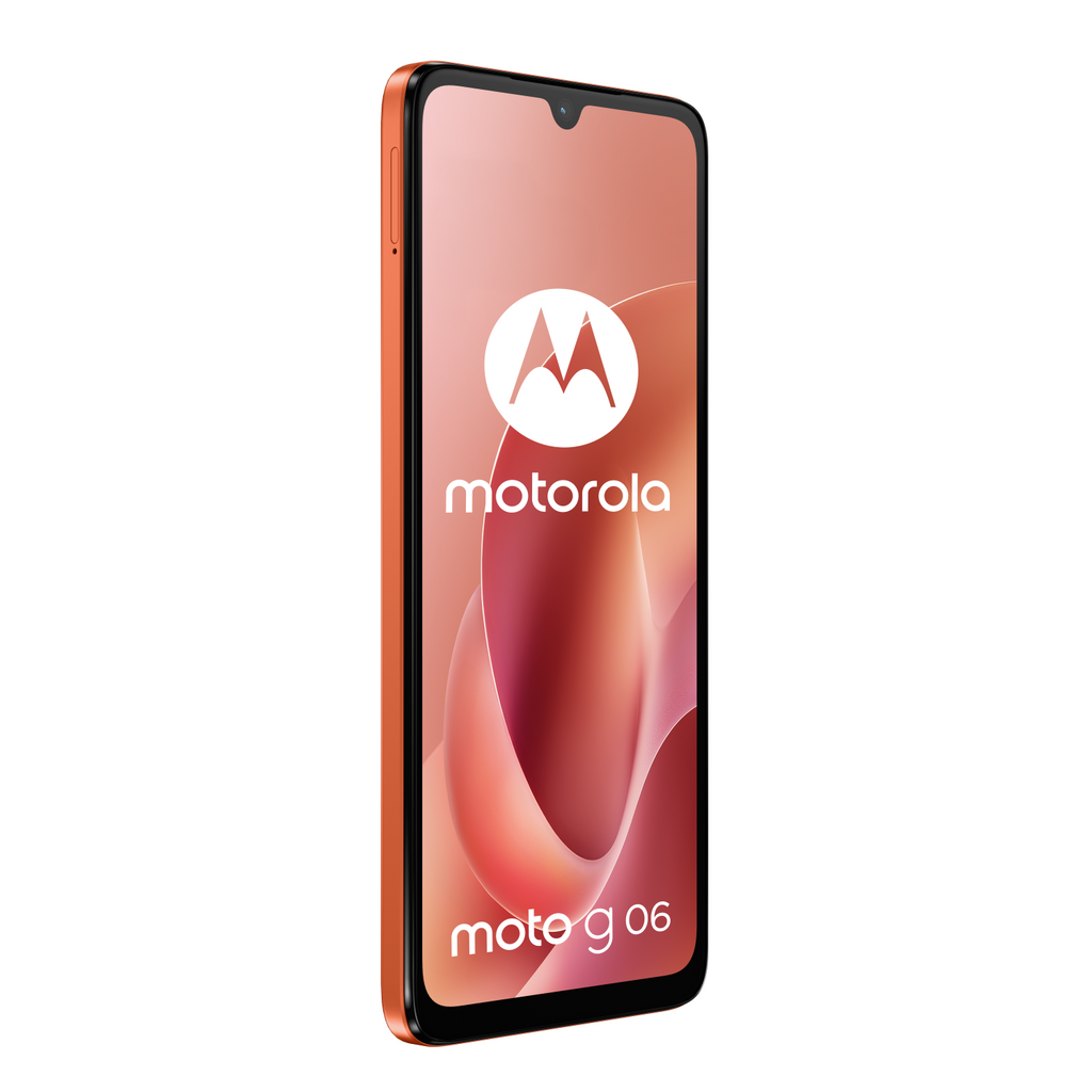 Motorola Moto G06 4 Go 128 Go Orange arabesque