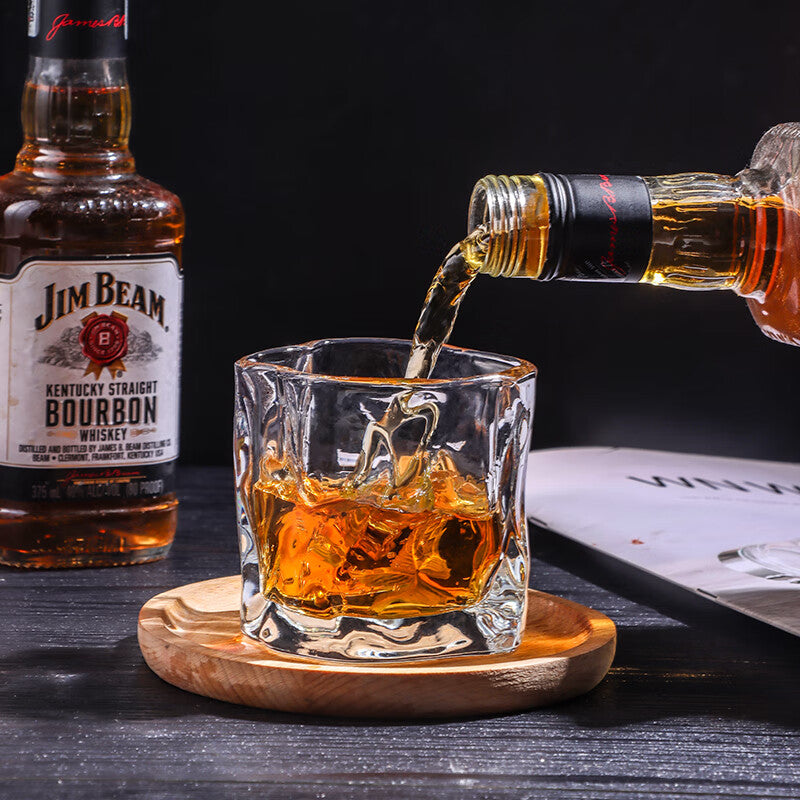 BJ Verres à Whisky 250ml, Set de 2 Pièces