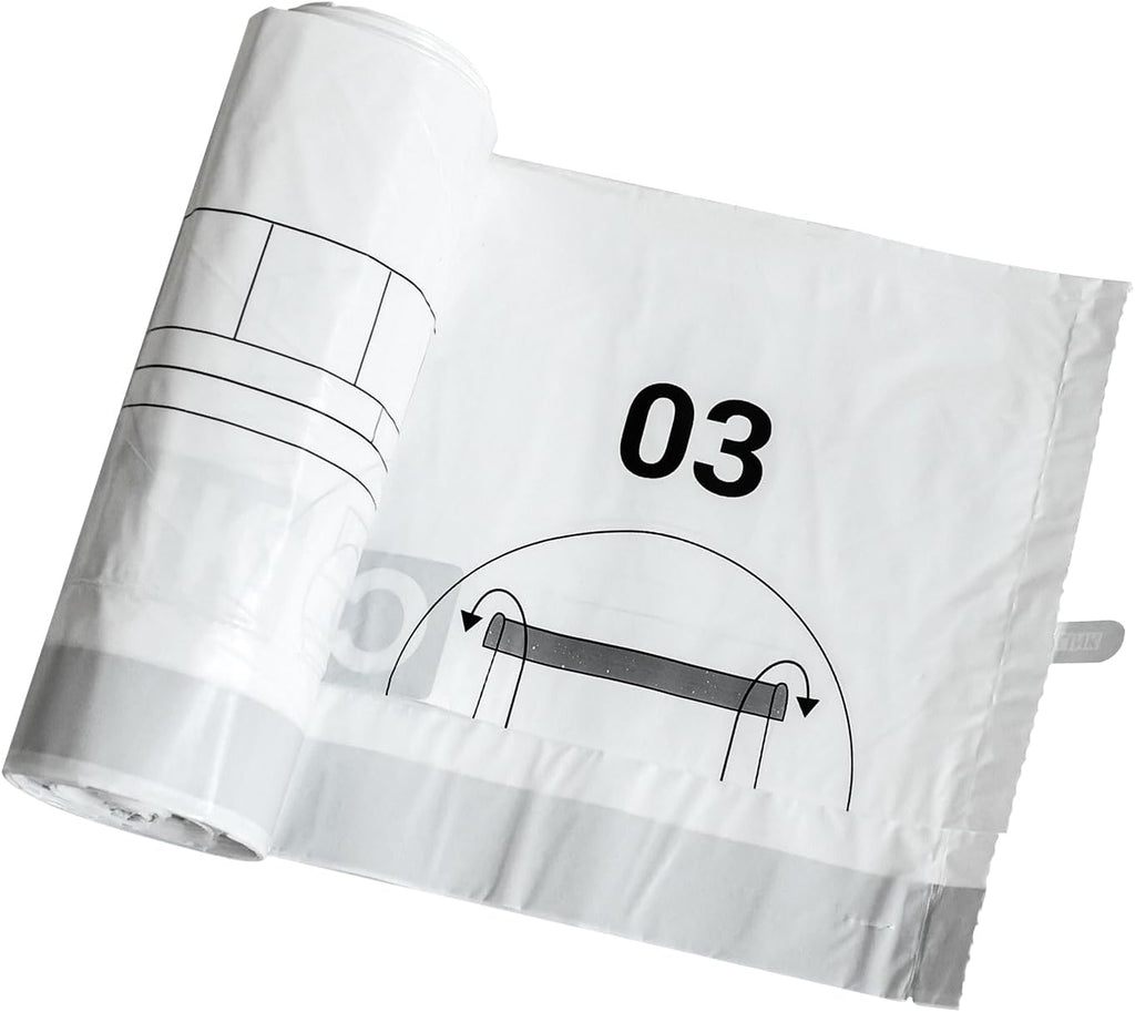 CATLINK Sac poubelle pour Baymax Blanc