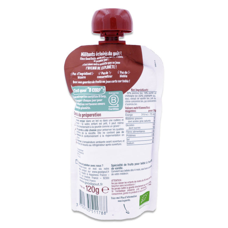 G.gout gourd pom chataign 120g