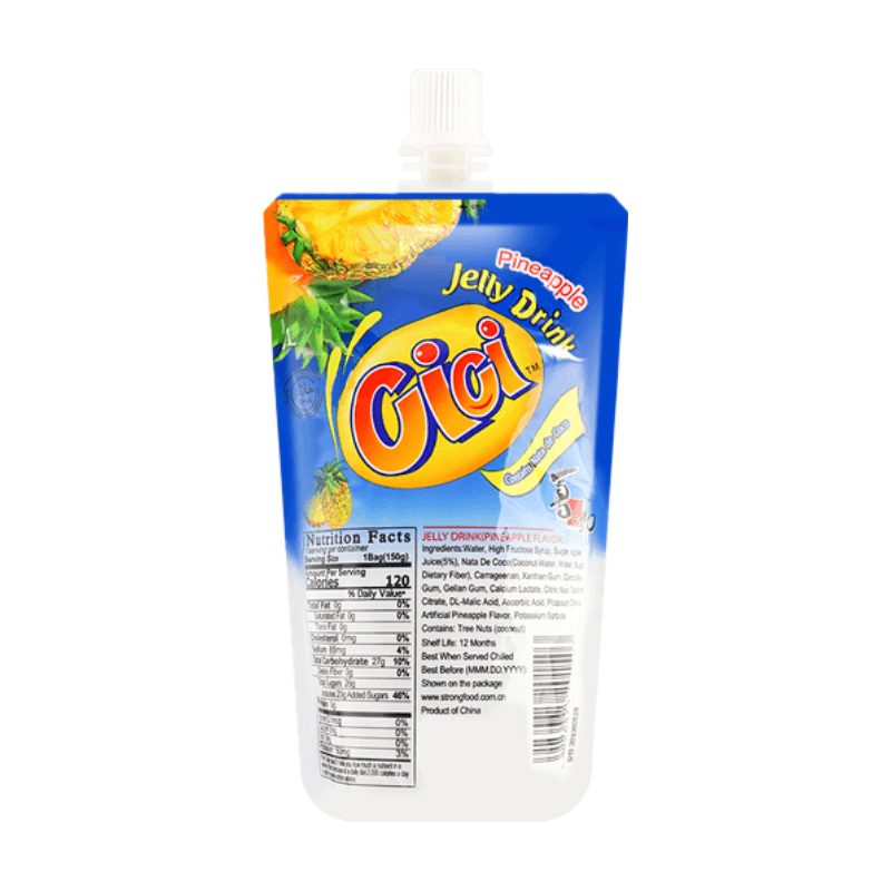 Rafraîchissant Strong CICI Jelly Drink saveur ananas 150 g