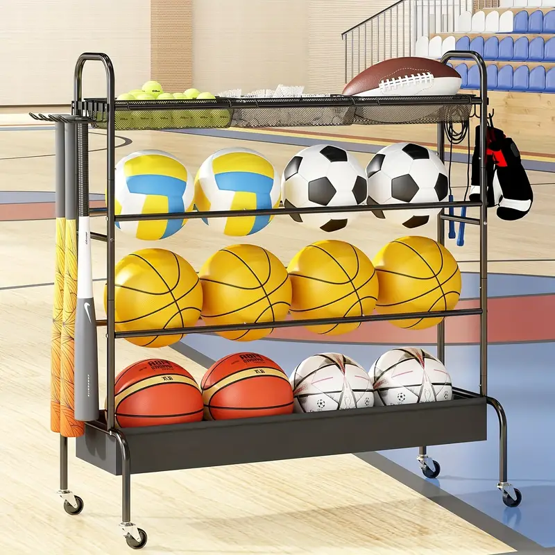 SRD Support de rangement à 4 niveaux pour ballons