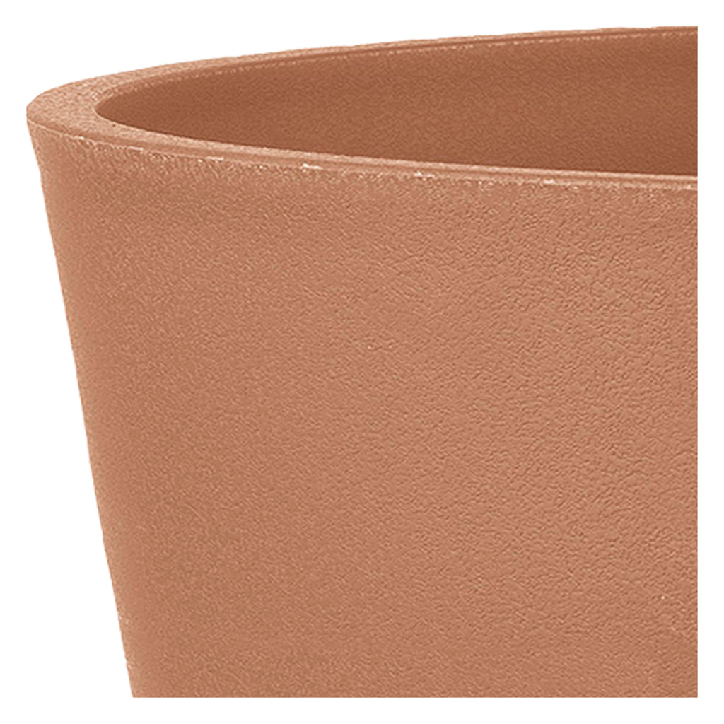 Deroma Origin Pot terre cuite sur roulettes 58 cm