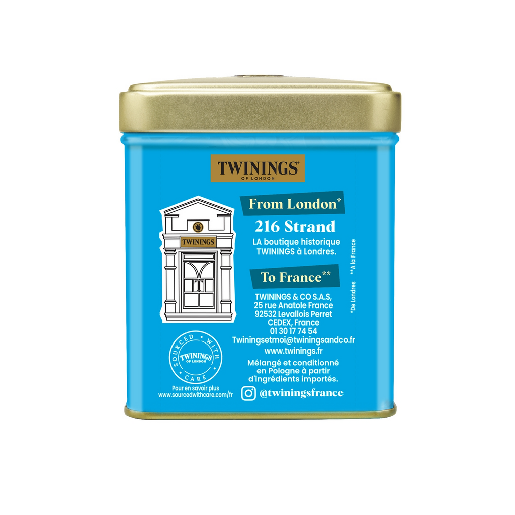 Twinings Thé noir Earl Grey russe Boîte 150 g