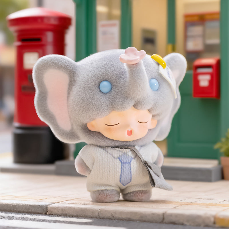 JOTOYS YUMO Boîte Mystère Mini Peluche Famille d'Animaux de Compagnie Dimensions de la Boîte Extérieure 685425355 Modèles 17