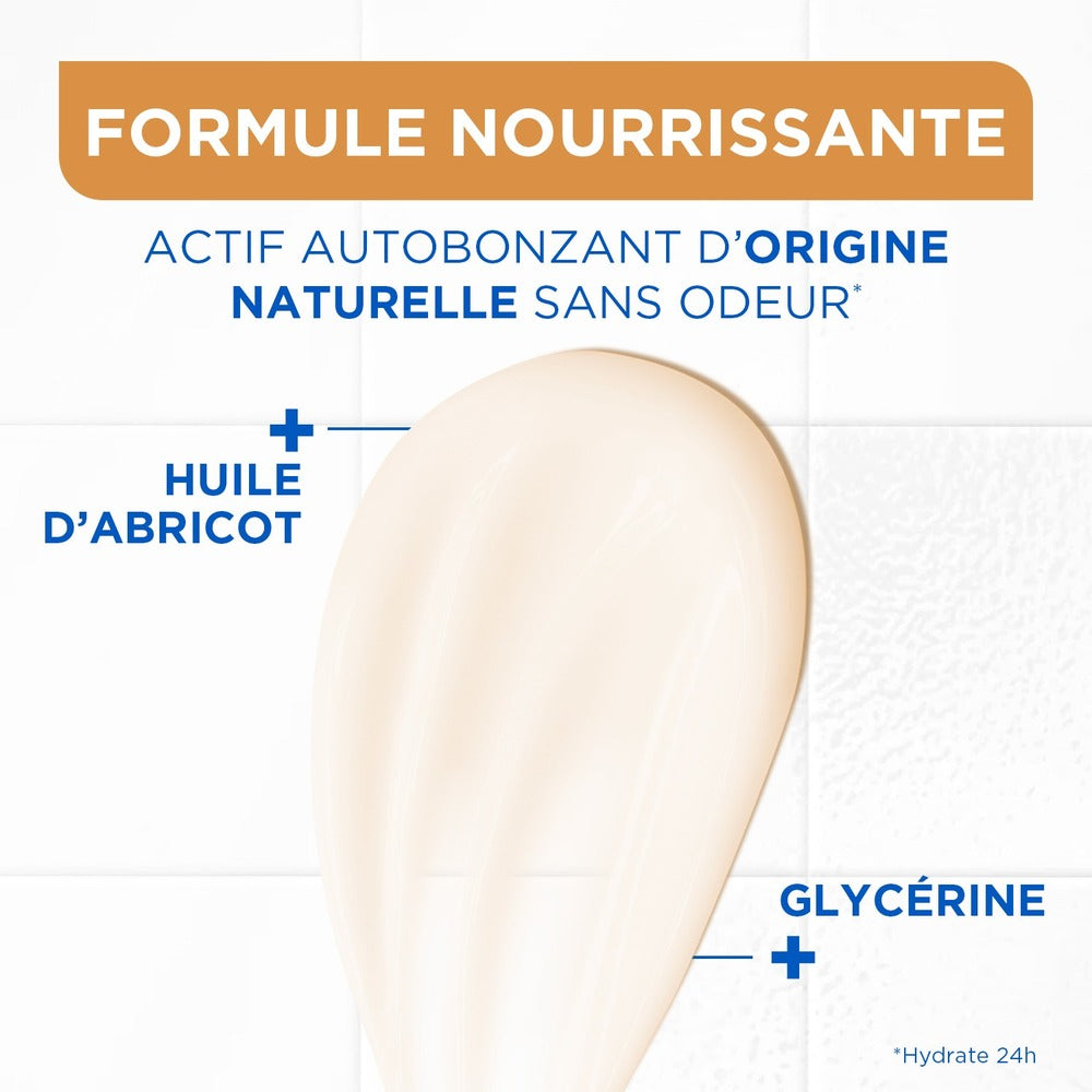 Mixa lait corps effet soleil peaux claires 250ml