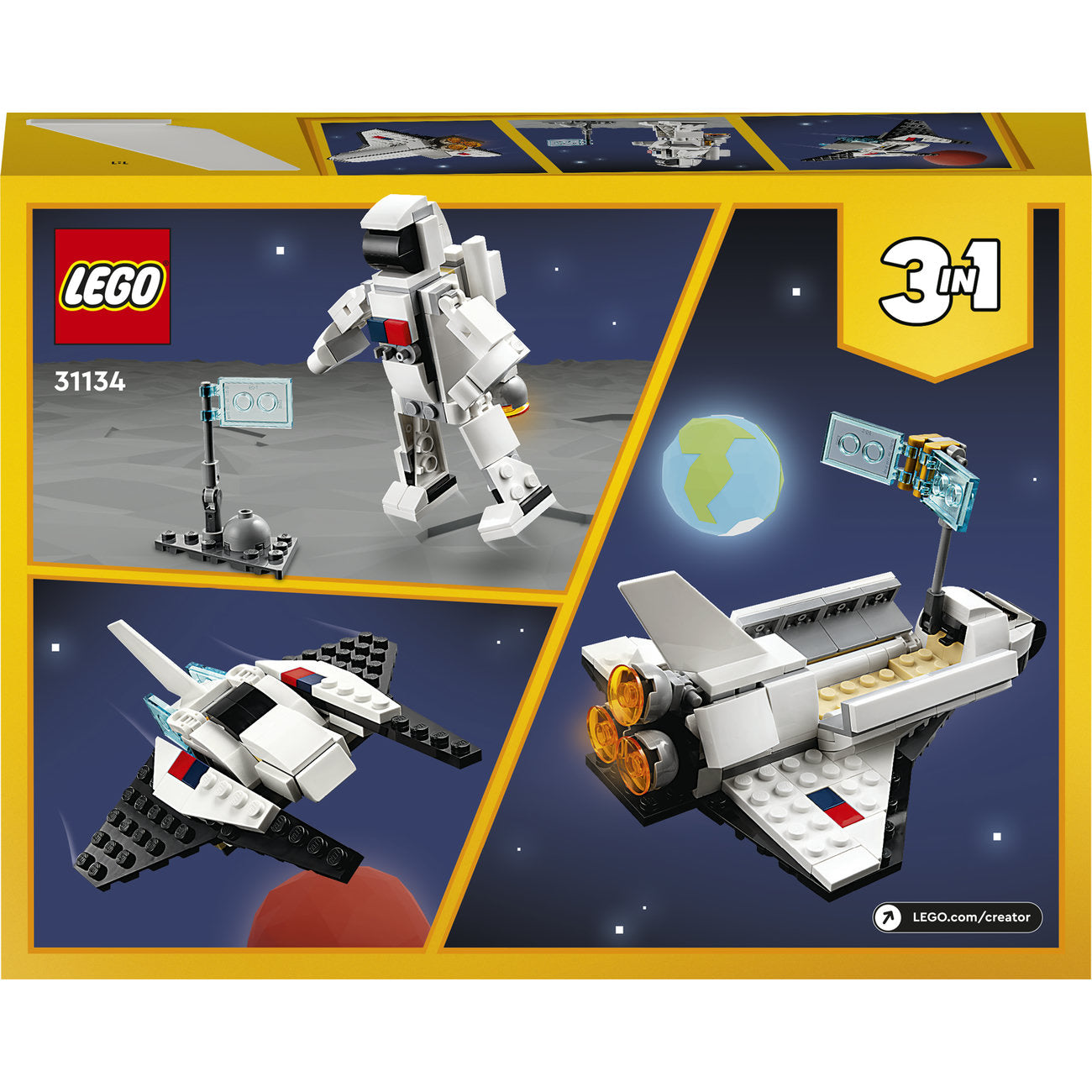 LEGO Creator 31134 La navette spatiale
