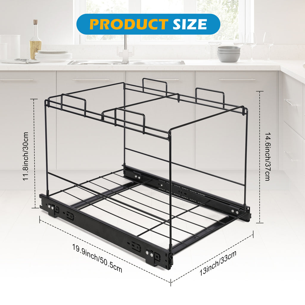 SRD Range-poubelles pour meuble de cuisine