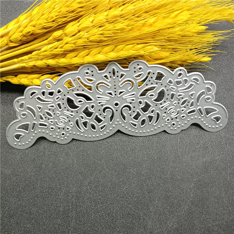 Découpes en Métal à Bordure en Dentelle, Découpes pour Cartes, Découpes en Relief pour Scrapbooking, Décoration de Cartes en Papier d'Album DIY