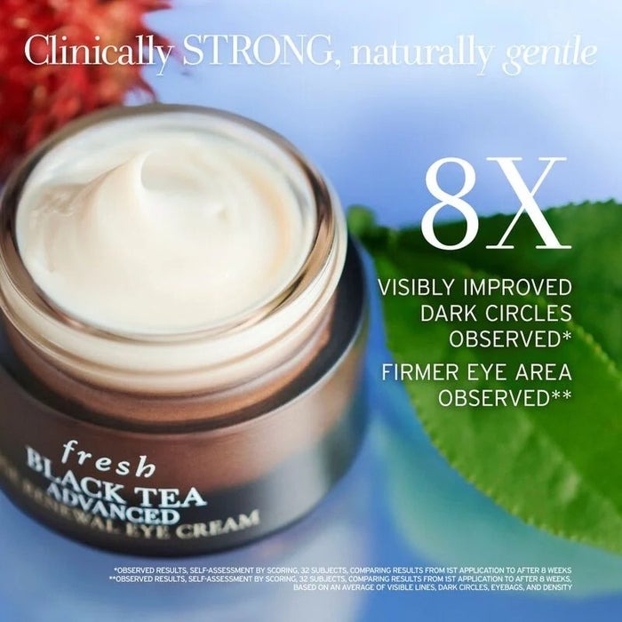 FRESH Crème Contour des Yeux Anti-Âge au Thé Noir 15 ml