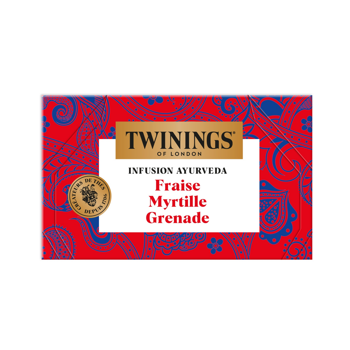 Twinings Infusion fraise myrtille x20