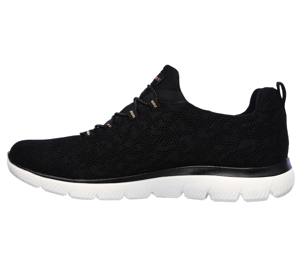 SKECHERS Summits Noir/Or rose