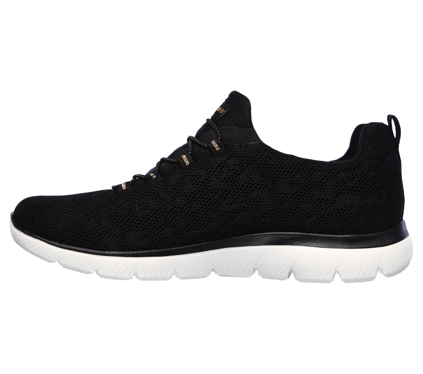 SKECHERS Summits Noir/Or rose