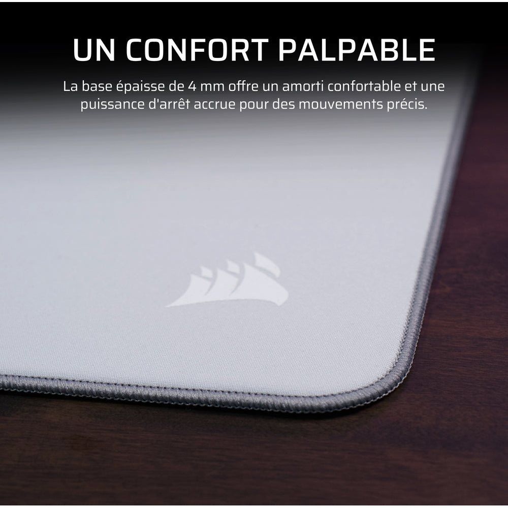 Corsair MM PRO Tapis de Souris Gaming 45x40 cm Surface Contrôle - gris