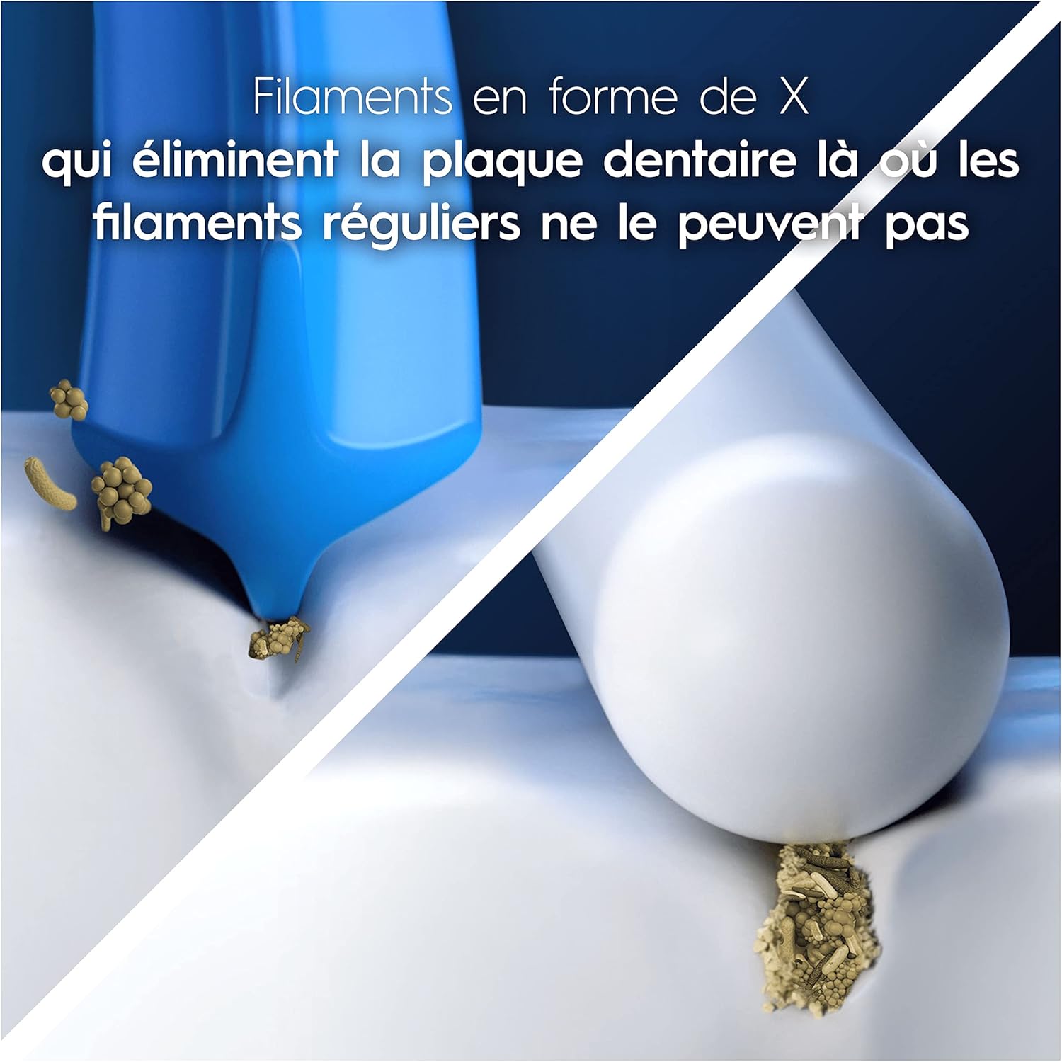 Oral-B EB20-4 Têtes de Brosse de Rechange Precision Clean - Lot de 4