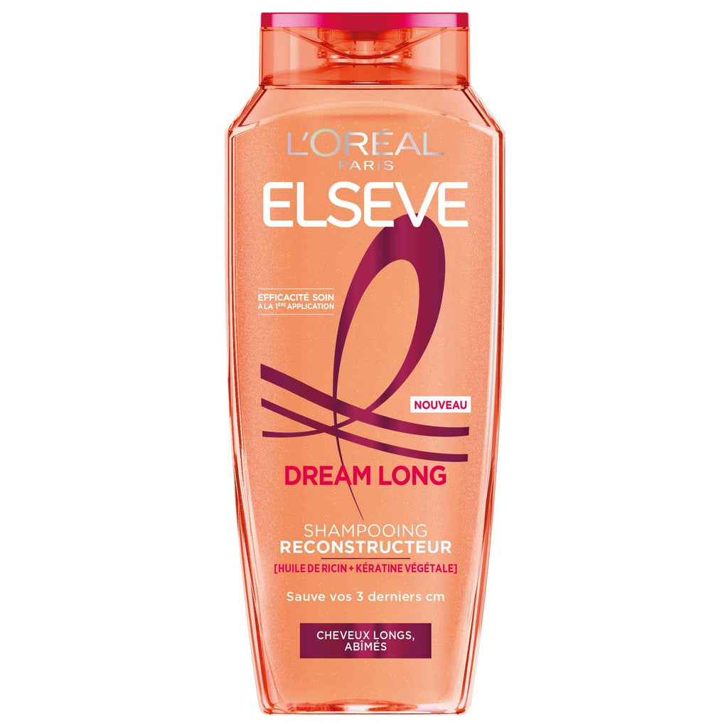 Elsève Shampooing reconstructeur Dream Long pour cheveux longs abîmés 250 ml