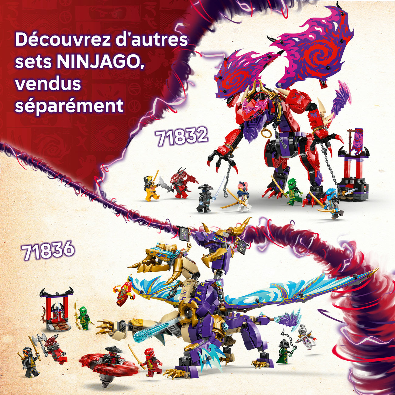 LEGO Ninjago 71836 Le Dragon Arche de la concentration