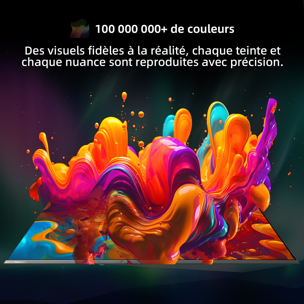 CHiQ Smart TV QLED Pro U50QM10E 50" 4K UHD Google TV