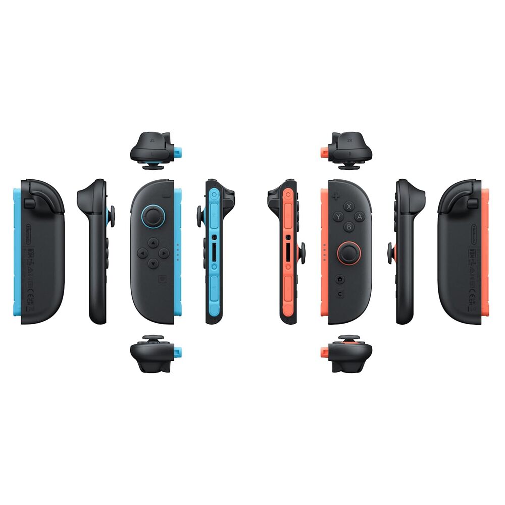 Nintendo Paire de manettes Joy-Con 2 pour Switch 2 - Bleu / Rouge clair