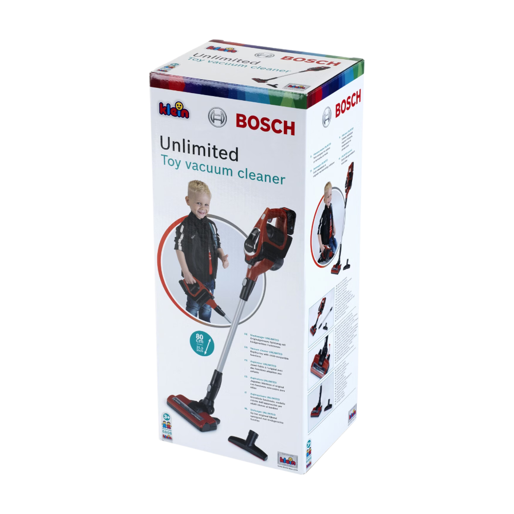 Klein Bosch Unlimited Aspirateur Jouet Rouge 6780