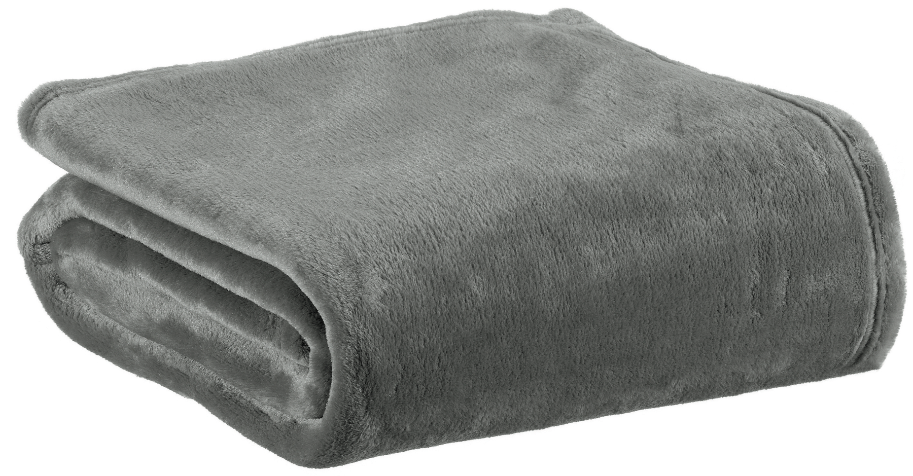 Vivaraise Plaid recyclé Théo Gris 130 x 160
