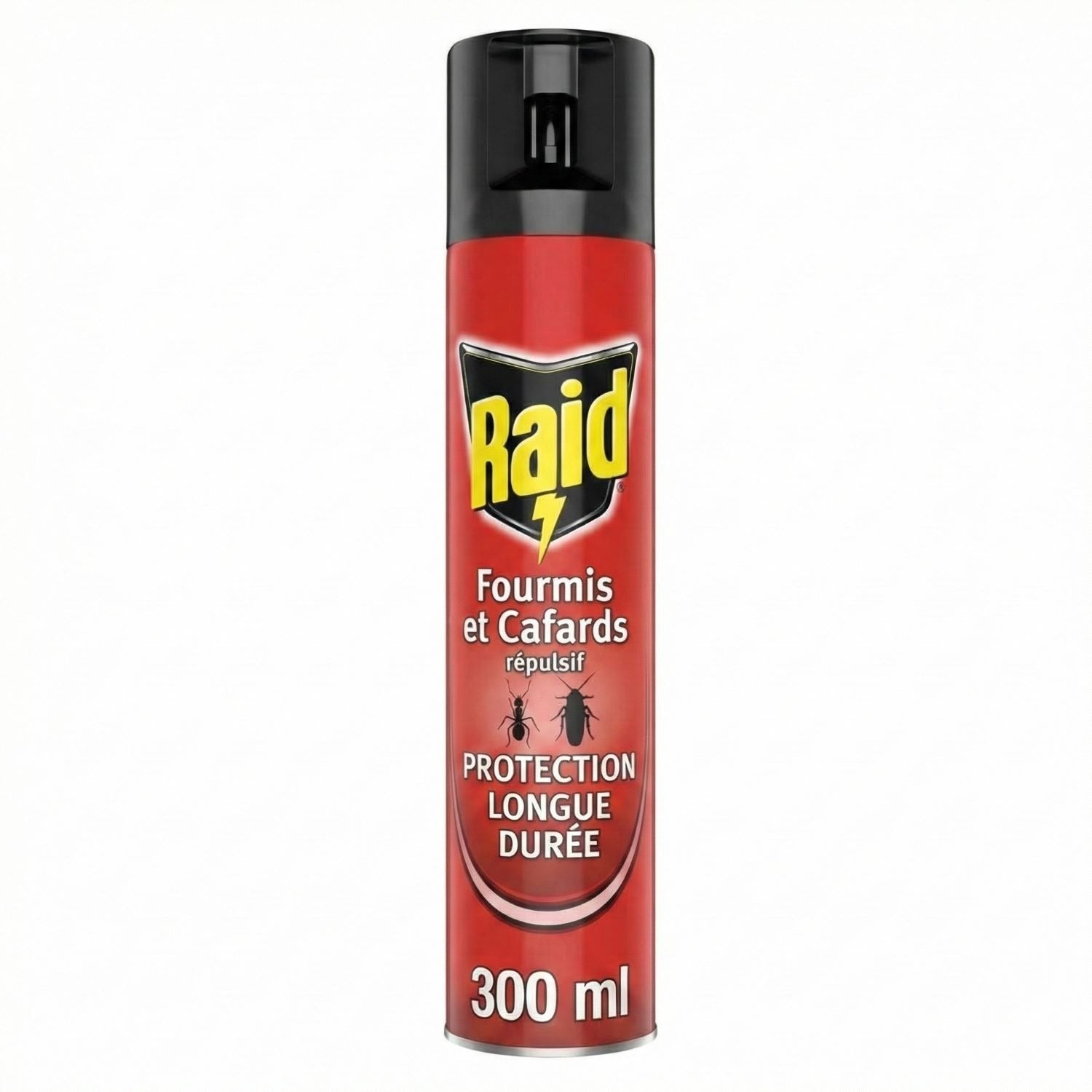 Raid Aérosol Anti-Rampants Fourmis & Cafards Base d'eau sans Parfum 300 ml