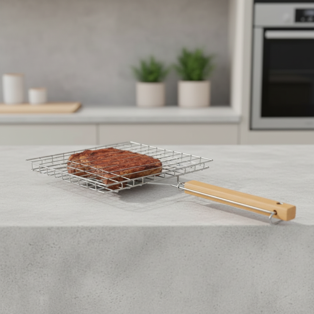 Alpina Panier à barbecue 55 x 35 x 2 cm