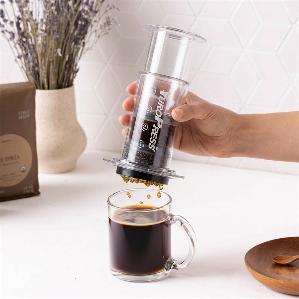 Huacan Cafetière à pression manuelle pour extraction concentrée