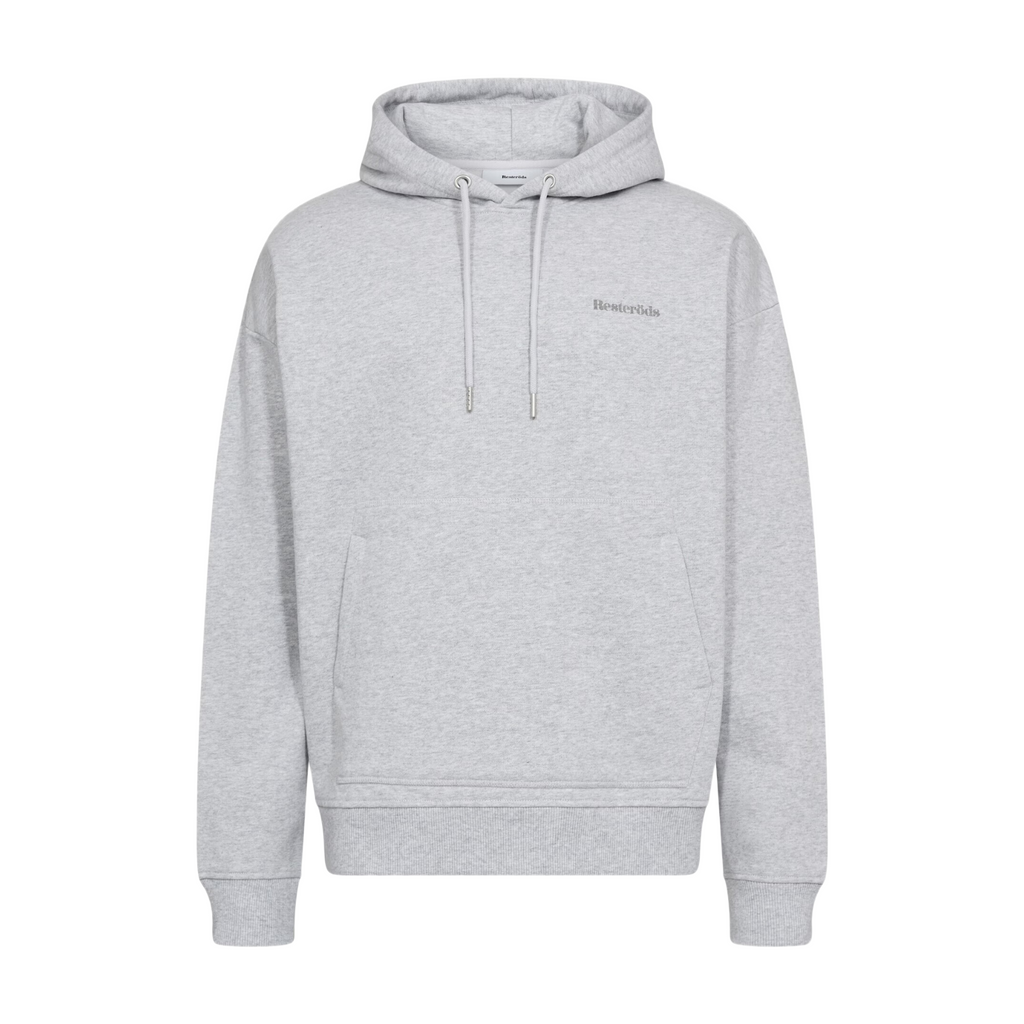 Resteröds Jay Hoodie Gris clair chiné L