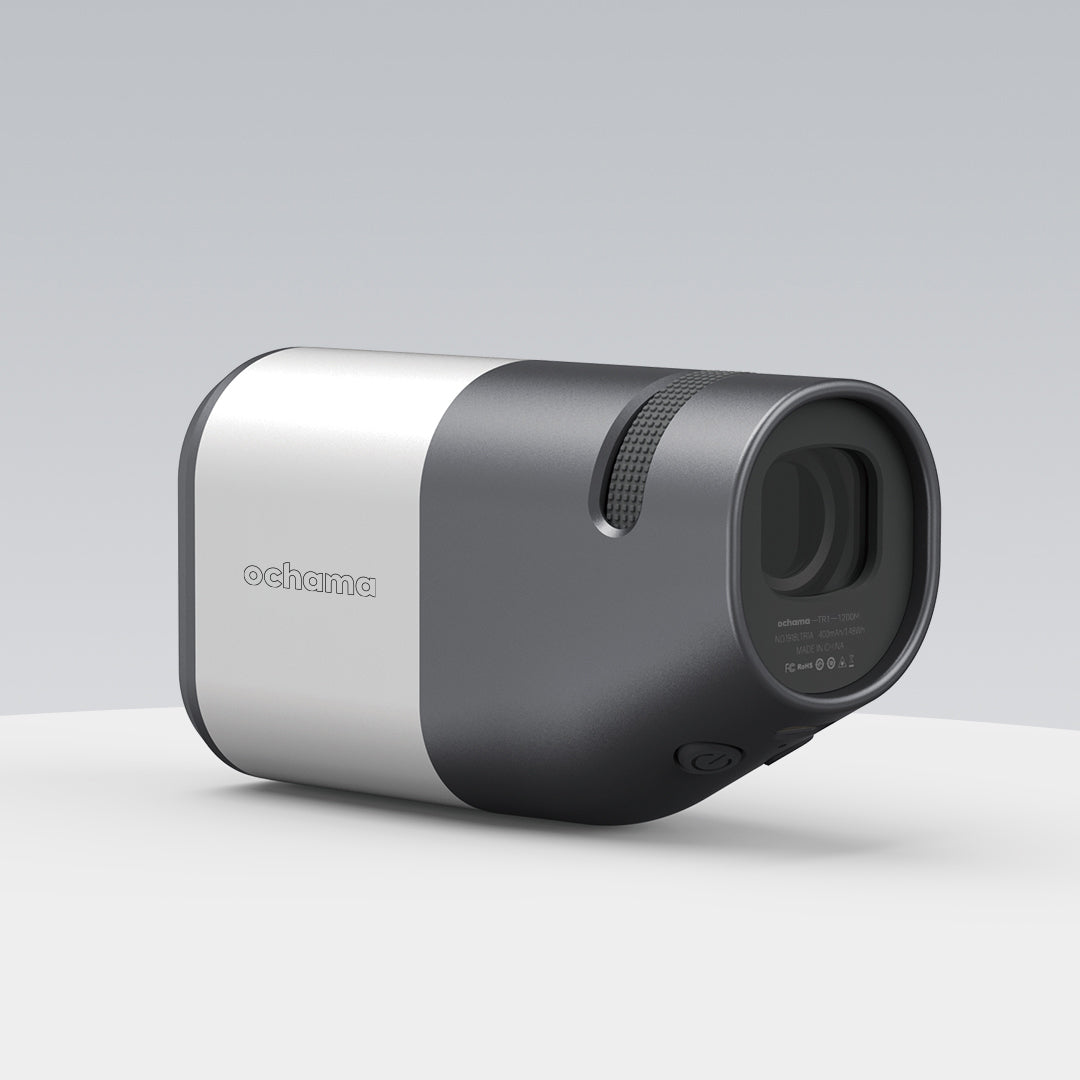 ochama TR1 Télescope d'observation 2-en-1 pour visite et mesure de distance, Télémètre de golf, mesure précise jusqu'à 1200 mètres, objectif optique 6x, recharge directe Type-C, idéal pour les voyages, activités de plein air, golf et concerts