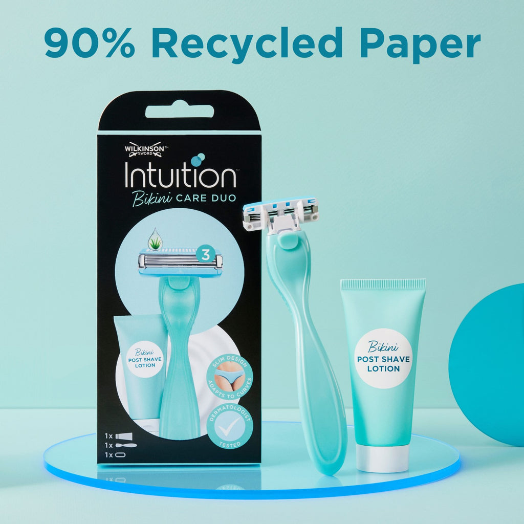 WILKINSON SWORD Intuition - Lames de Rasoir Bikini Duo - 3 Recharges