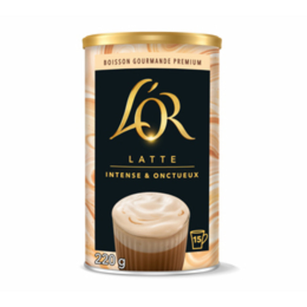 L'OR café latte, boîte de 220 grammes