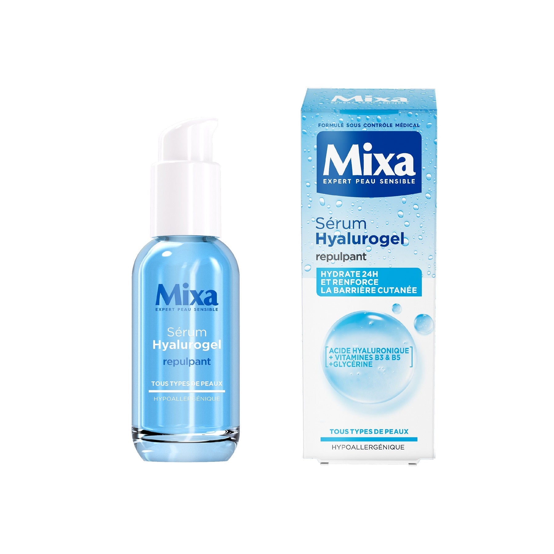 MIXA Sérum Booster d'Hydratation Hyalurogel 30ml
