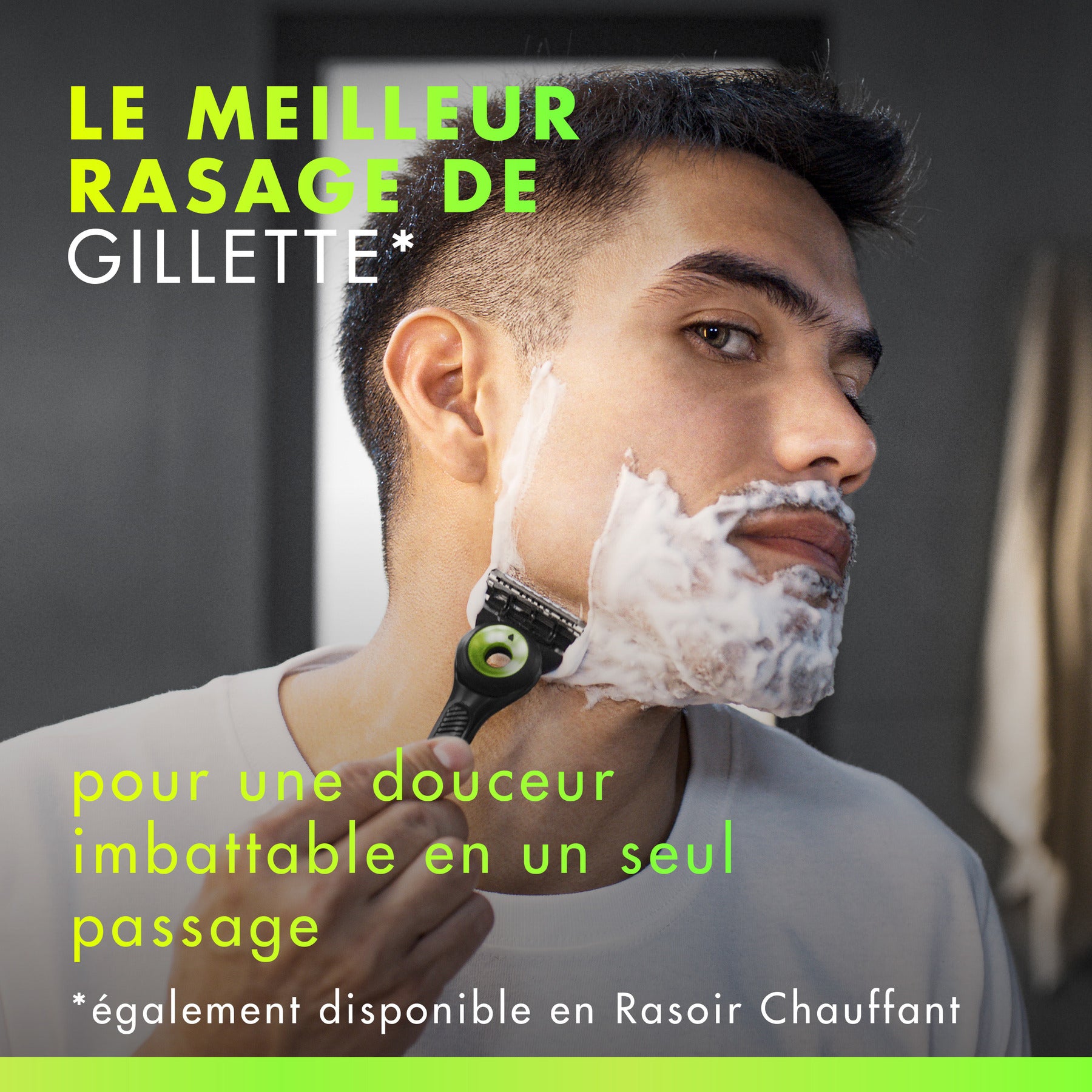 Gillette Labs Lames de Rasoir Homme, Pack de 6 Cartouches | Recharges Compatibles avec les Manches de la Série, en Acier Inoxydable, 1 Rechange Jusqu’à 30 Rasages