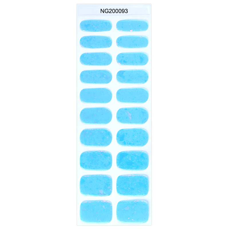 MEOMAGIC 14-44 Autocollants gels pour ongles - 20 pièces