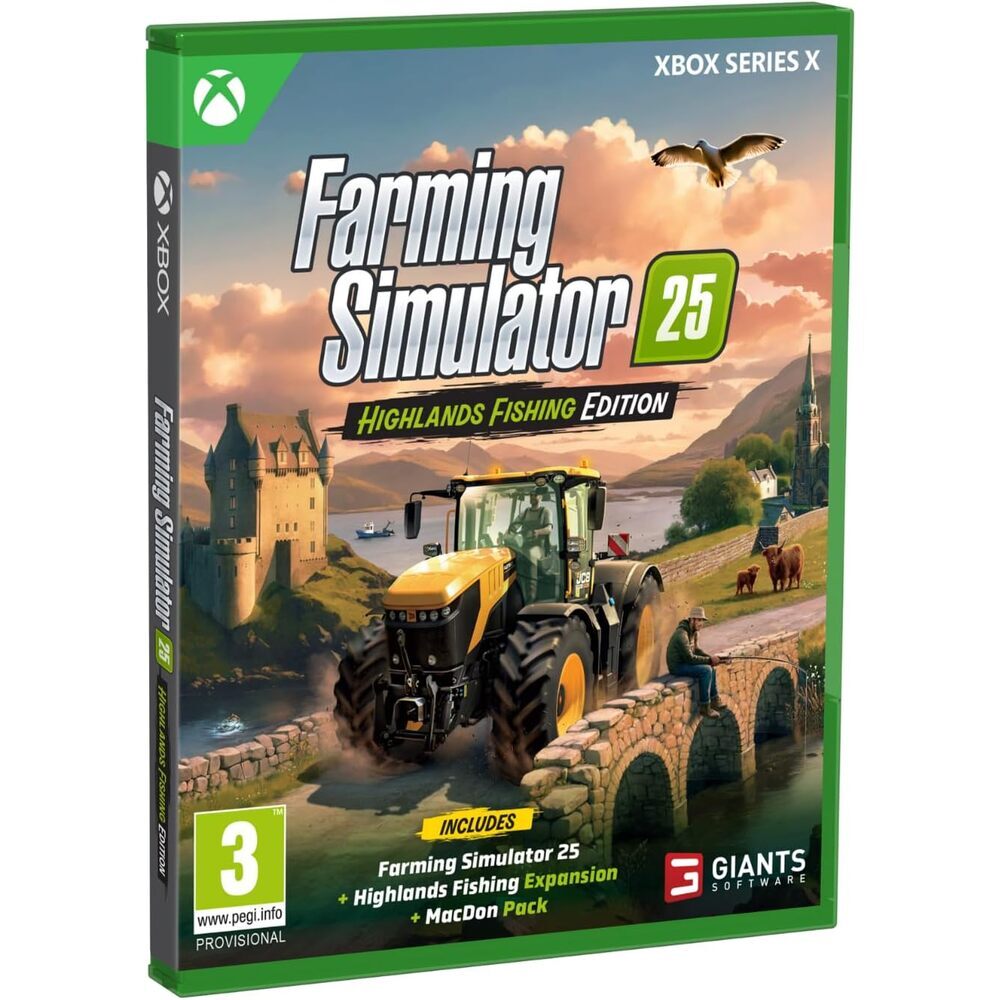 Farming Simulator 25 : Édition Highlands Fishing - Xbox Series - Version Française