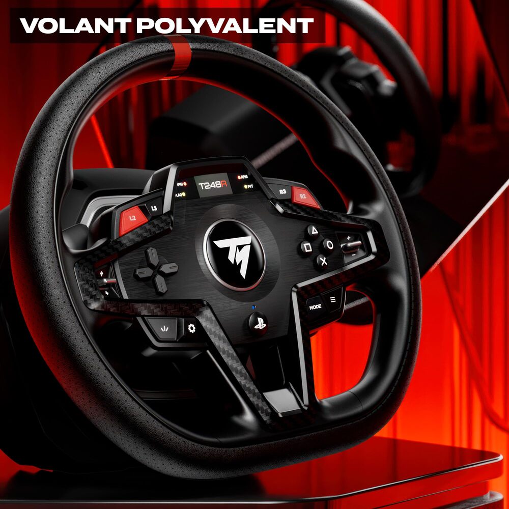 Thrustmaster T248R Volant de course pour PS5/PS4/PC