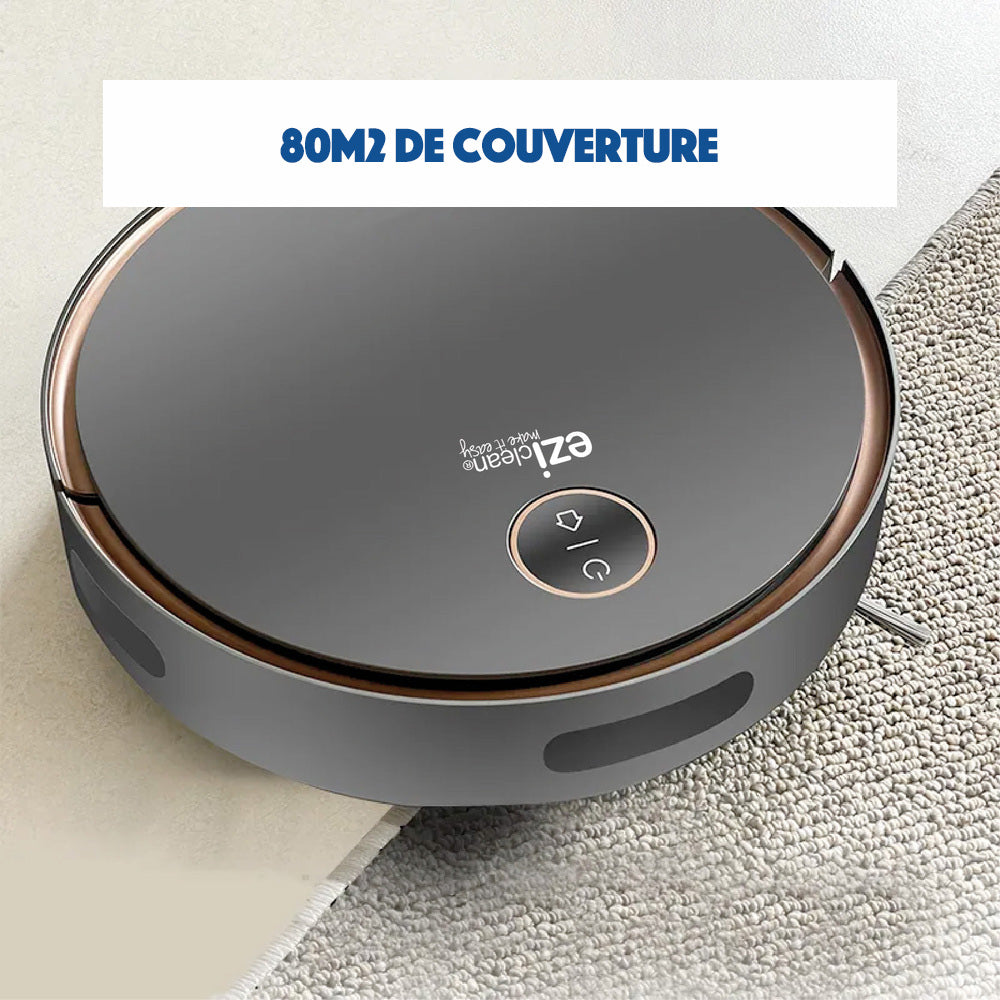 Robot aspirateur connecté EZIclean® Aqua iMap A50