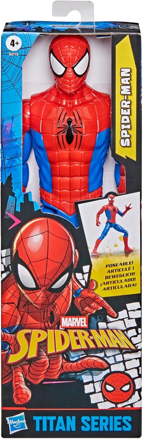 HASBRO Marvel Spider-Man Série Titan Figurine Articulée 30 cm