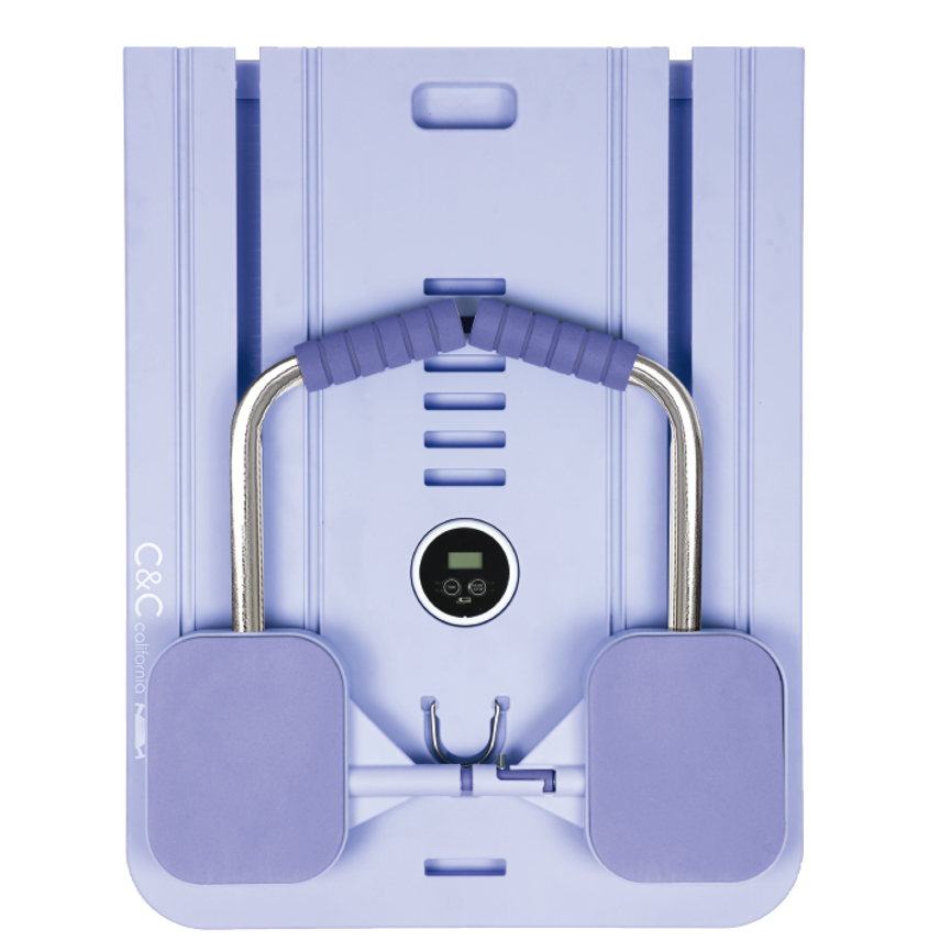 Capelli Sport - Ensemble de réformateur de Pilates, planche de réformateur de Pilates pliable et polyvalente pour la maison, 42" x 16" x 1,5" (L x l x H)